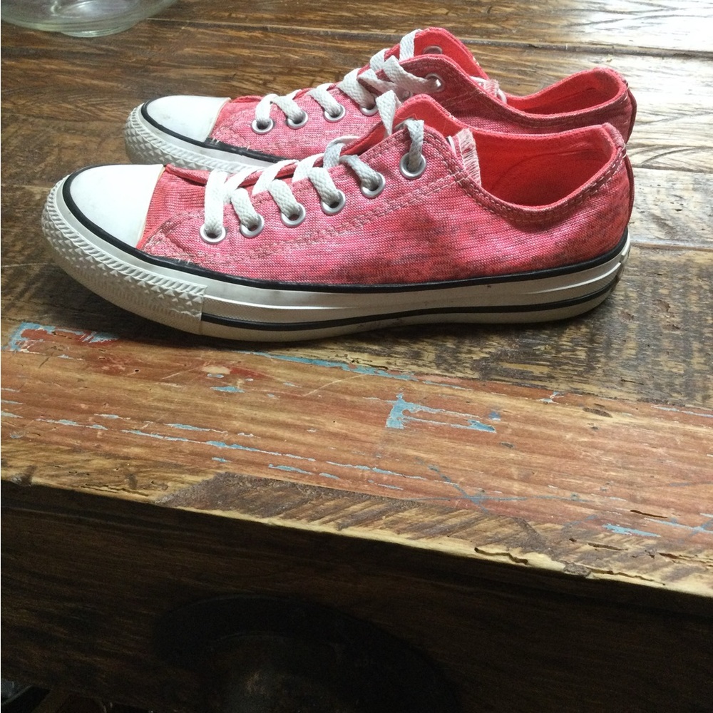 Converse All Star Women's CT OX Pink/Black/White Low Top Sneaker Size 7 - Picture 5 of 11